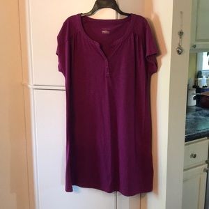 Purple Merona knee-length dress